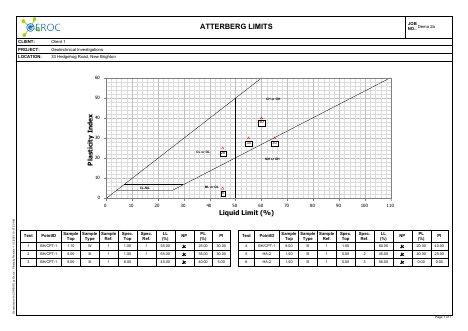 Plasticity Results example report